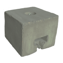 500lb Cement Block