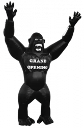 17' Tall Inflatable Gorilla