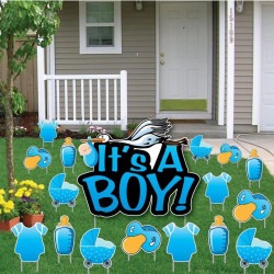 Yard Art - It's A Boy