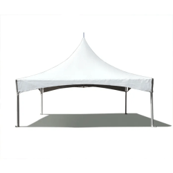 20' x 20' White High Peak Frame Tent