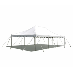 20' x 30' White Pole Tent
