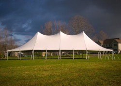 40 x 80 White Pole Tent